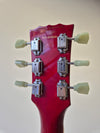 Vintage VSA500 - Semi-Hollow Body Electric Guitar - Red - Photo 7