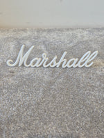 Marshall Logo Badge - 23cm Speaker Amp Badge - Image 1