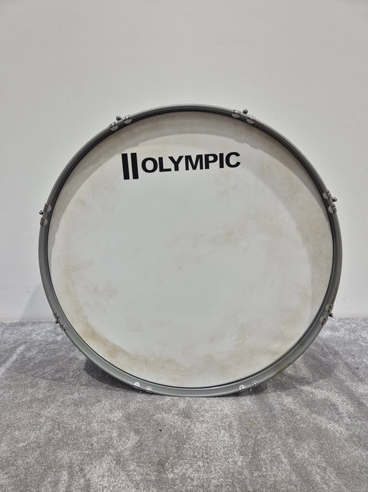 Olympic 28-inch Marching Drum - Black