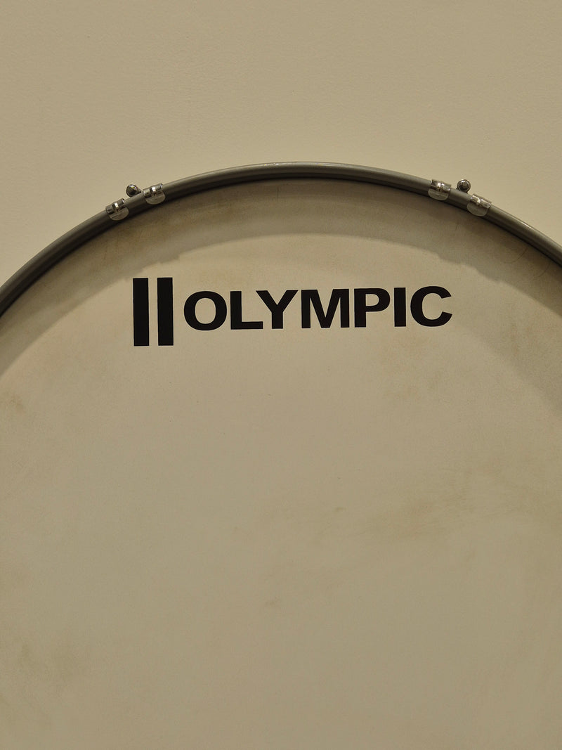 Olympic 28-inch Marching Drum - Black - Image 4