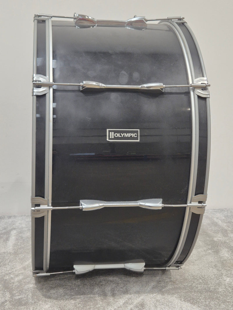 Olympic 28-inch Marching Drum - Black - Image 10