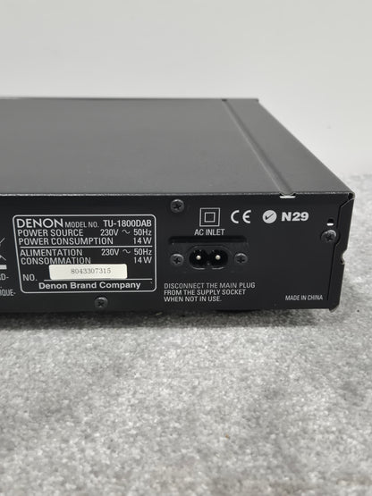 Denon TU-1800DAB - Audio Tuner (Spares or Repairs)