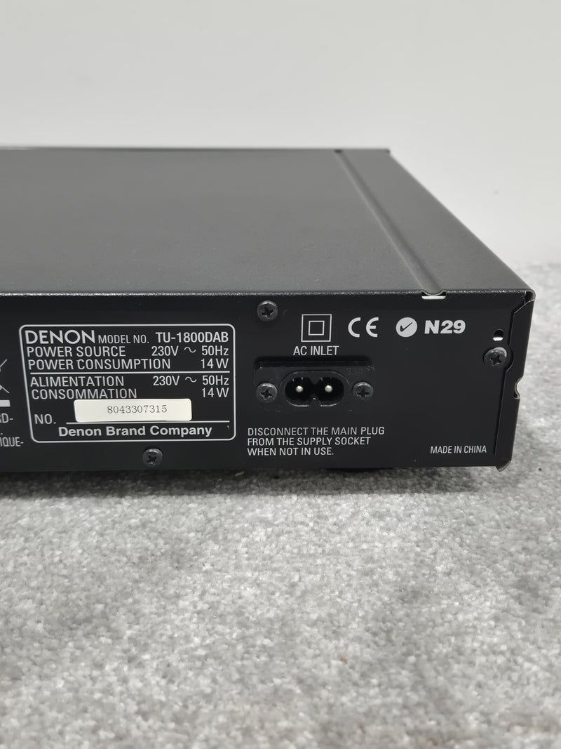 Denon TU-1800DAB - Audio Tuner (Spares or Repairs) - Image 10