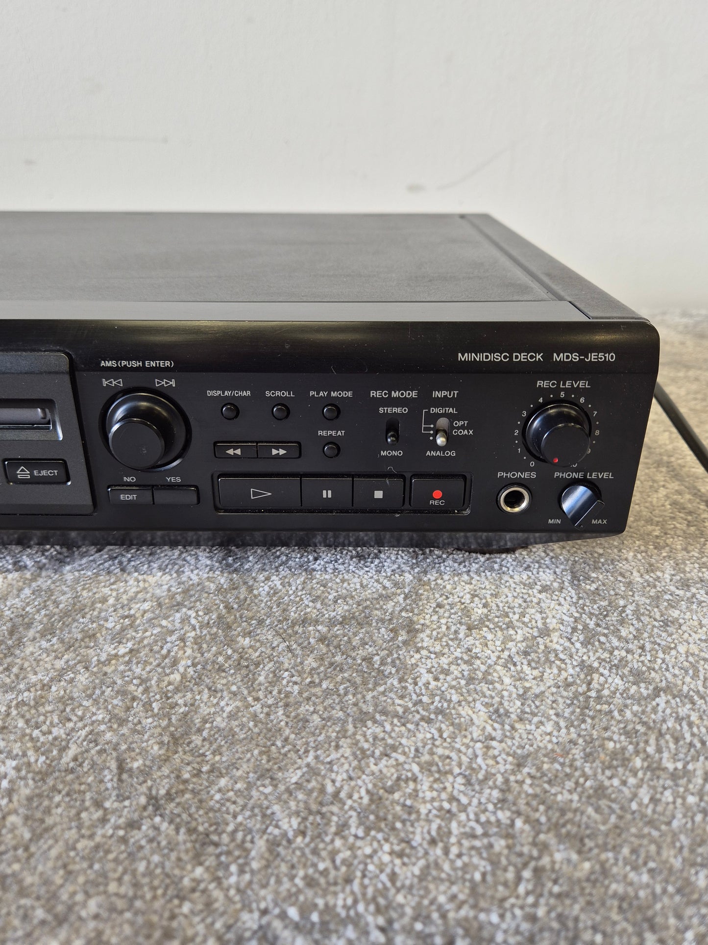Sony MDS-JE510 - MiniDisc Deck