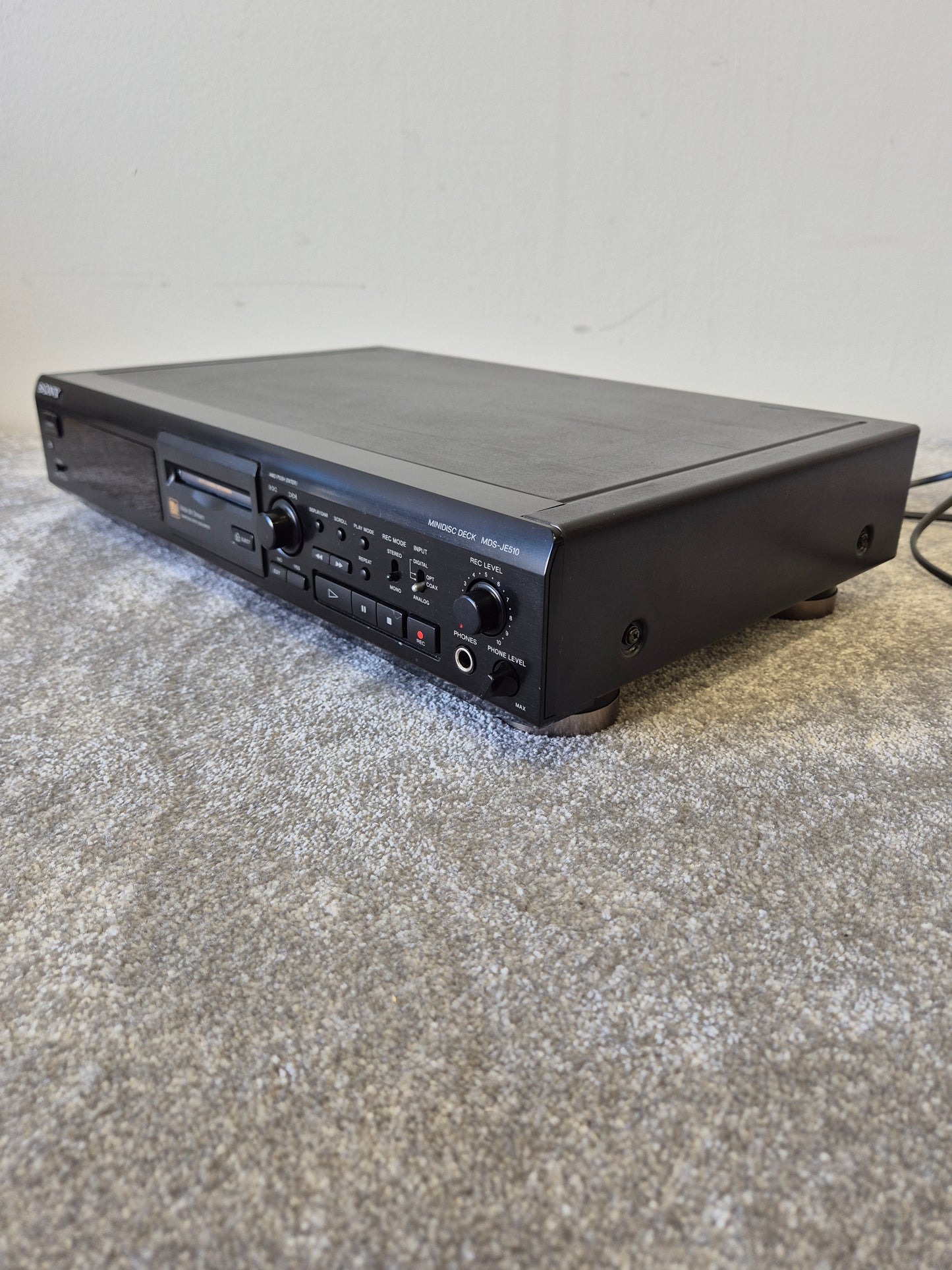 Sony MDS-JE510 - MiniDisc Deck