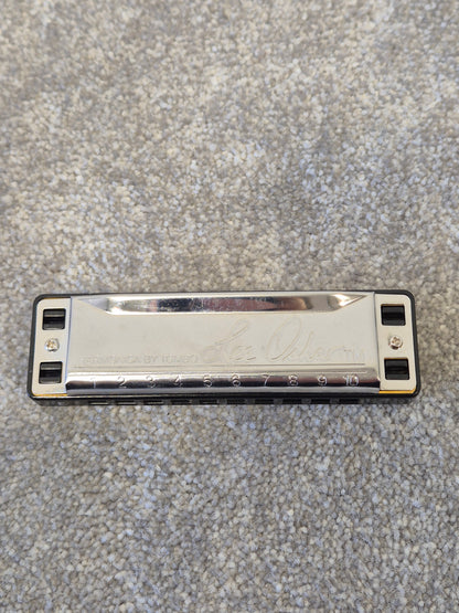 Lee Oskar Harmonica E - Harmonica by Tombo w/ Black Case