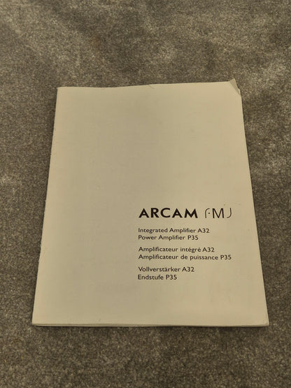 Arcam FMJ A32 - Integrated Amplifier