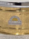Meinl Artist Series Luis Conte Brass Timbales 14” and 15” w/ Black Case - Photo 4