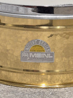 Meinl Artist Series Luis Conte Brass Timbales 14” and 15” w/ Black Case - Image 4