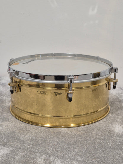 Meinl Artist Series Luis Conte Brass Timbales 14” and 15” w/ Black Case