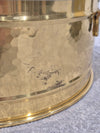 Meinl Artist Series Luis Conte Brass Timbales 14” and 15” w/ Black Case - Photo 9