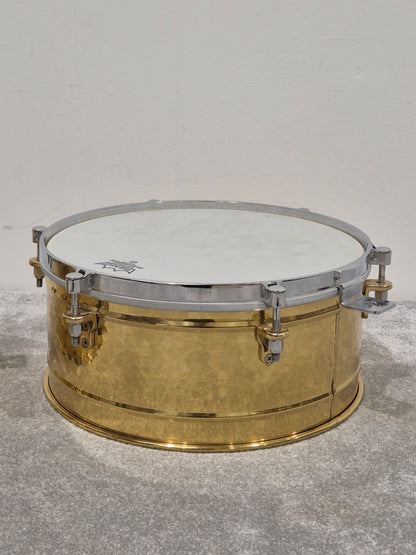 Meinl Artist Series Luis Conte Brass Timbales 14” and 15” w/ Black Case