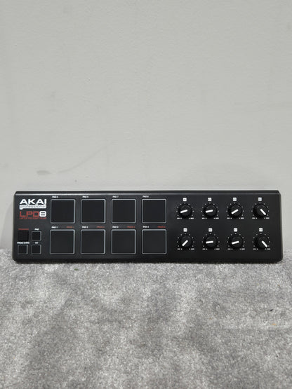Akai LPD8 Pad Controller - Compact USB MIDI Pad