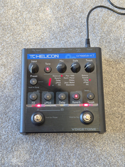 TC Helicon VoiceTone Create XT - Vocal Processor