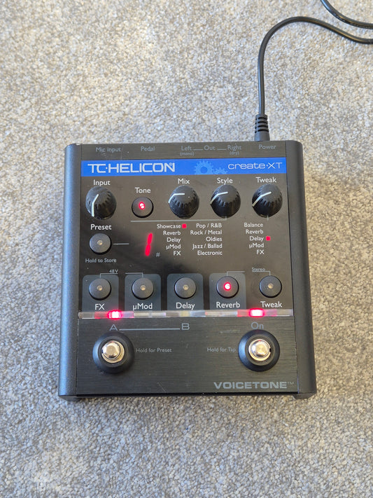 TC Helicon VoiceTone Create XT - Vocal Processor