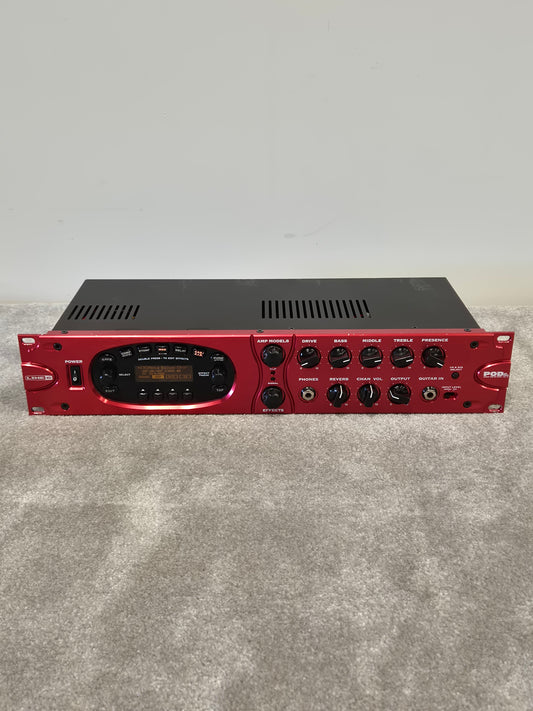 Line 6 POD XT Pro - Rackmount Multi-Effects Unit w/ Original Box