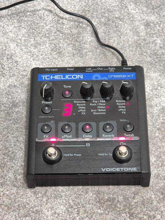 TC Helicon VoiceTone Create XT - Vocal Processor