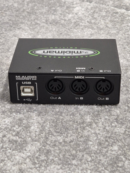 M-Audio Midisport 2x2 - MIDI Interface Device w/ Original Box