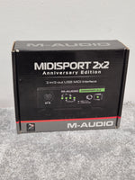 M-Audio Midisport 2x2 - MIDI Interface Device w/ Original Box - Image 7