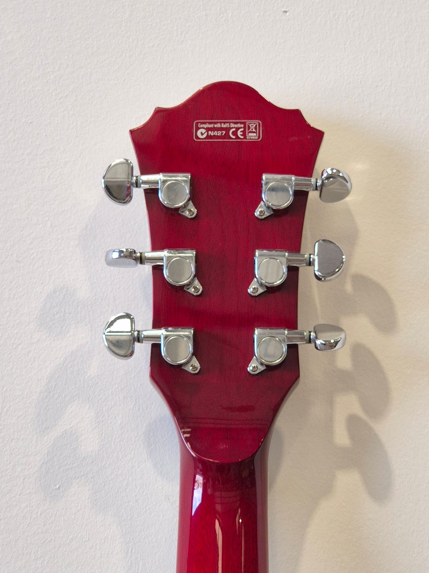 Ibanez Artcore AFS75T - Semi-Hollow Body Electric Guitar - Cherry Red