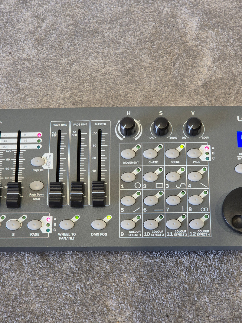 LEDj Versimove 24 - DMX Lighting Controller - 24-Channel Control - Excellent w/ Original Box & Power Supply - Image 3