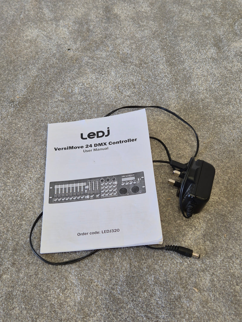 LEDj Versimove 24 - DMX Lighting Controller - 24-Channel Control - Excellent w/ Original Box & Power Supply - Image 11