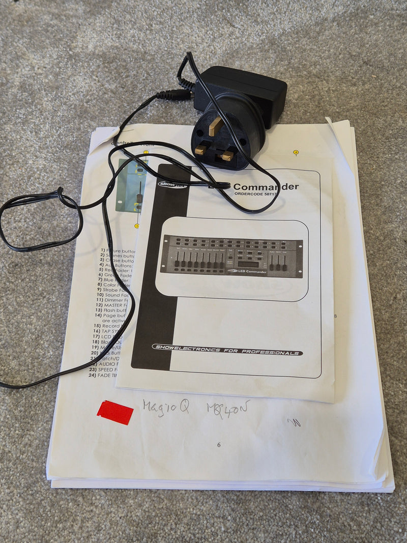 Showtec LED Commander - LED Controller w/ Original Box - Image 12