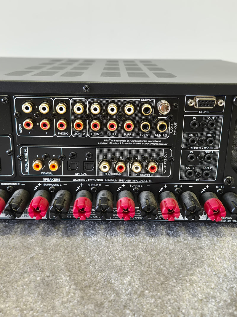 NAD T778 - AV Receiver w/ Original Box - Image 9