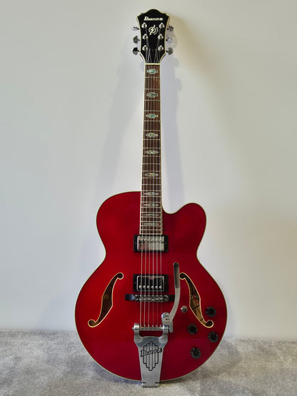 Ibanez Artcore AFS75T - Semi-Hollow Body Electric Guitar - Cherry Red