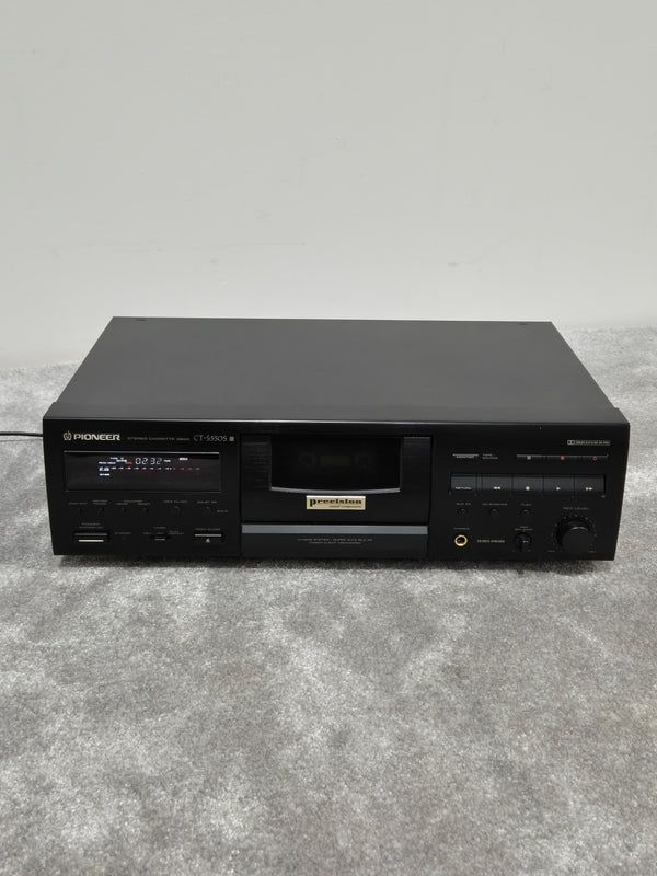 Pioneer CT-S550S Cassette Deck - Auto-Reverse Playback - Very Good