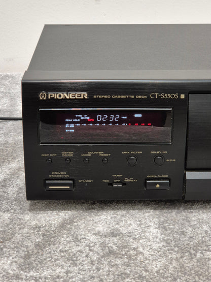 Pioneer CT-S550S - Stereo Cassette Deck