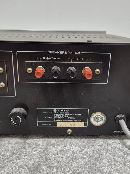 Trio KA-3300 - Vintage Integrated Amplifier