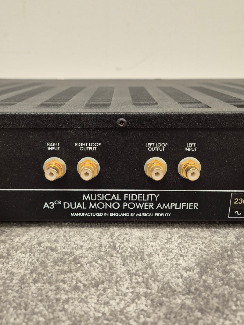 Musical Fidelity A3cr Dual Mono Amplifier - Audio Amplifier - Image 9