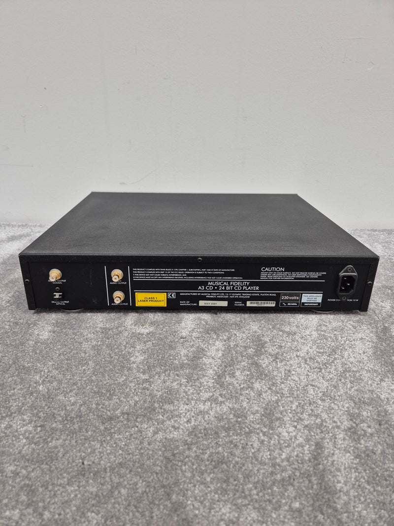 Musical Fidelity A3 CD 24BIT - Compact Disc Player - Image 6