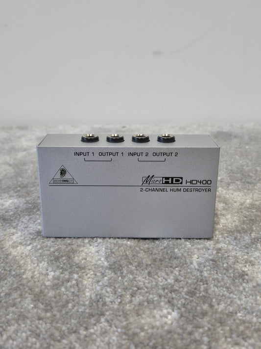 Behringer MicroHD HD400 - Hum Destroyer