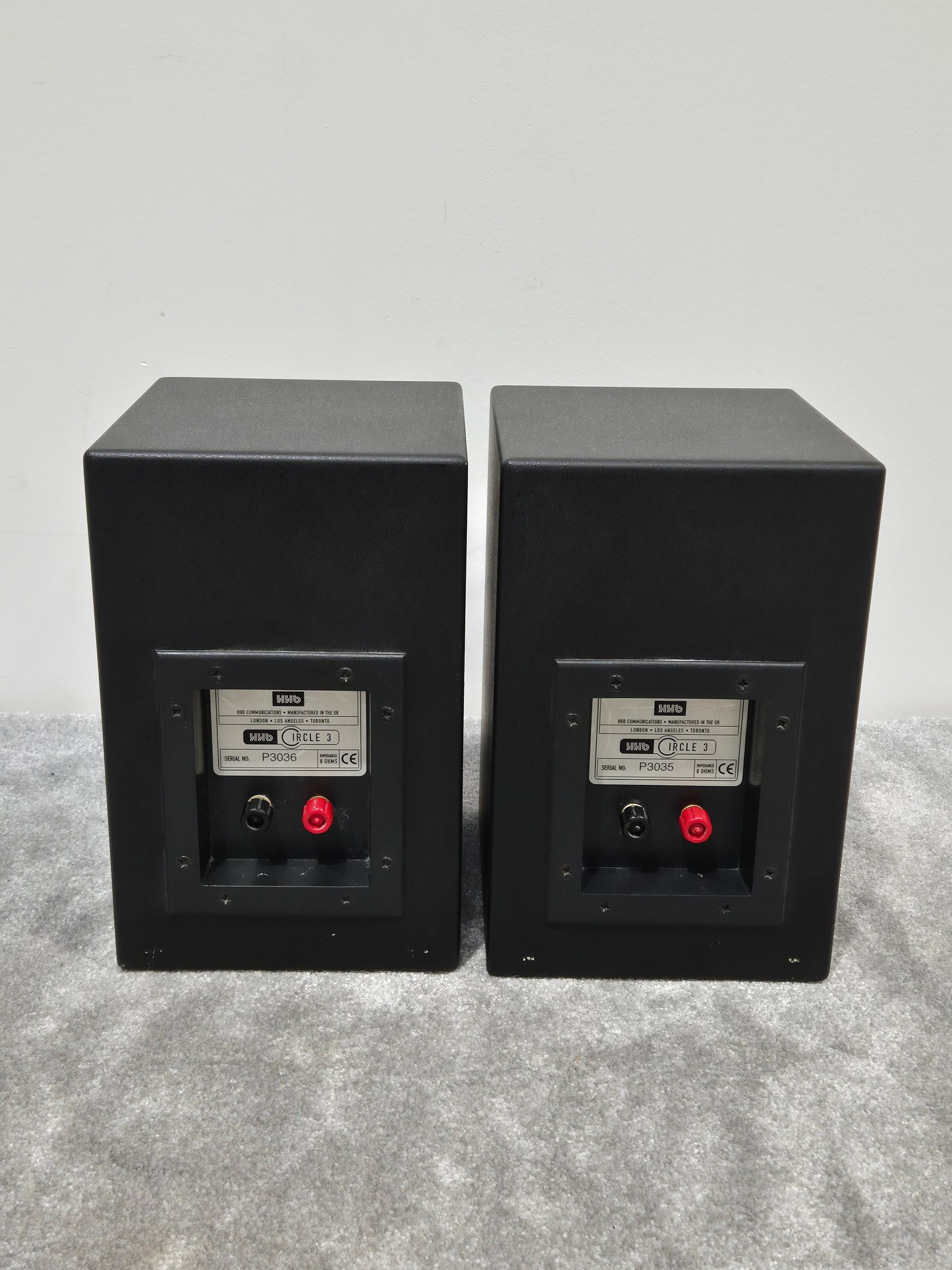 HHB Circle 3 - Passive Speaker Monitors (Pair)