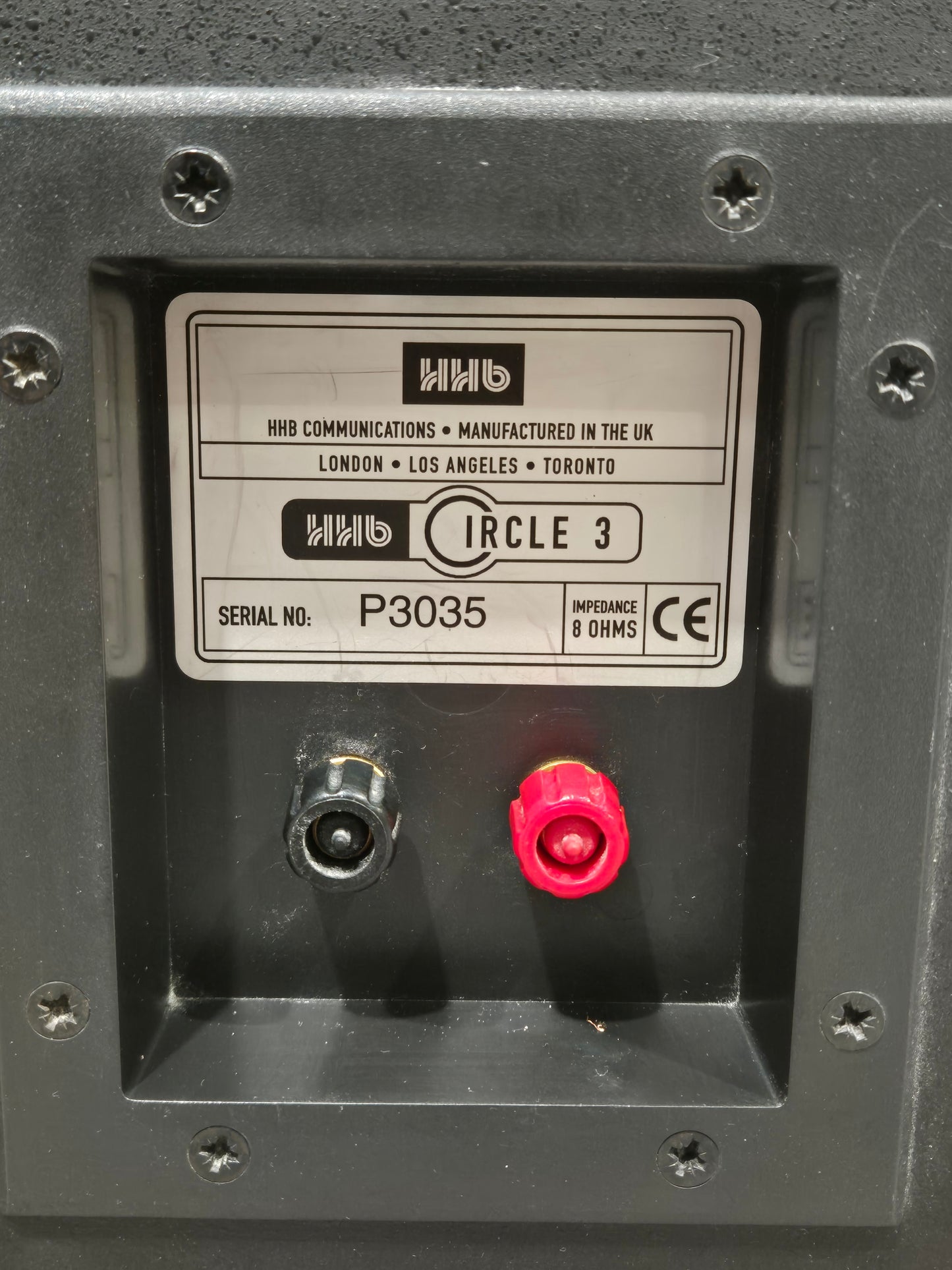 HHB Circle 3 - Passive Speaker Monitors (Pair)