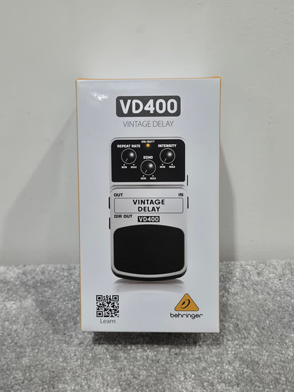 Behringer VD400 Vintage Delay - Delay Pedal w/ Original Box