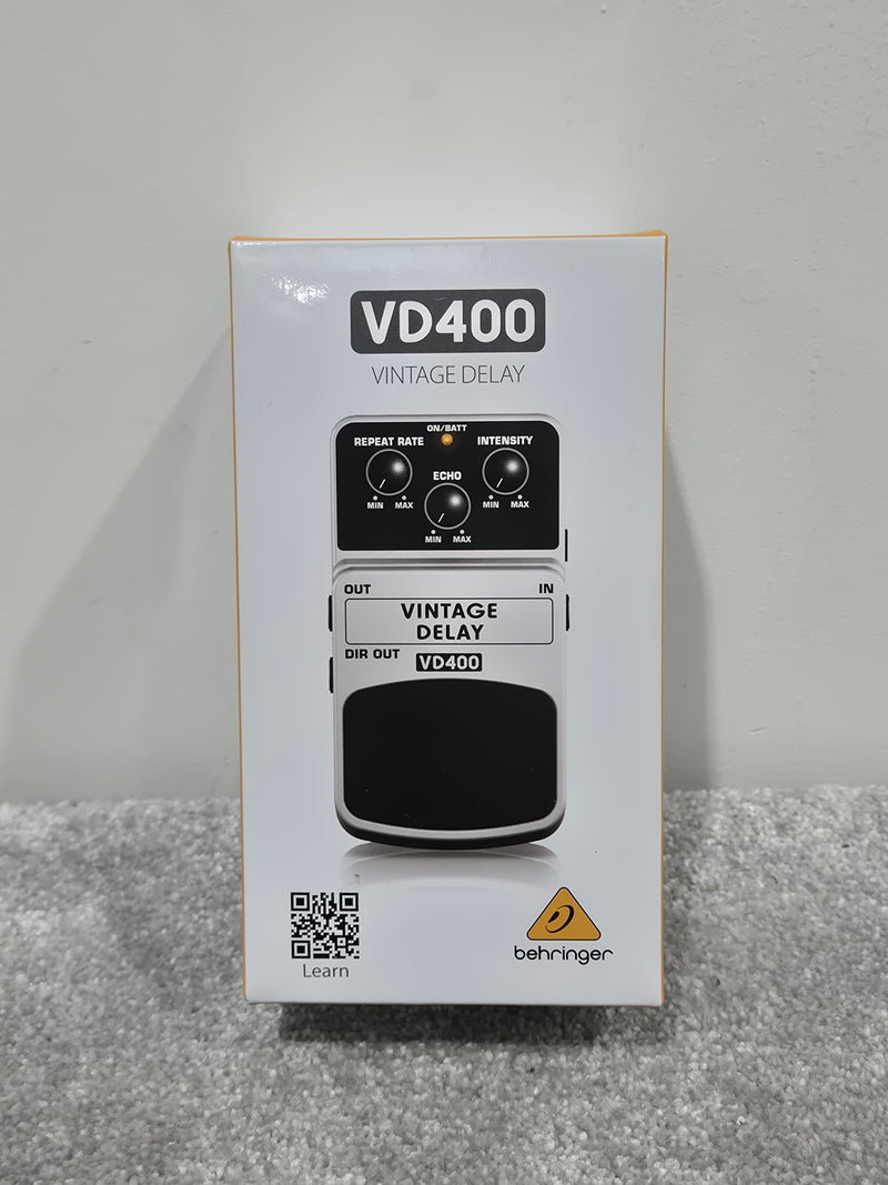 Behringer VD400 Vintage Delay - Delay Pedal w/ Original Box - Image 1
