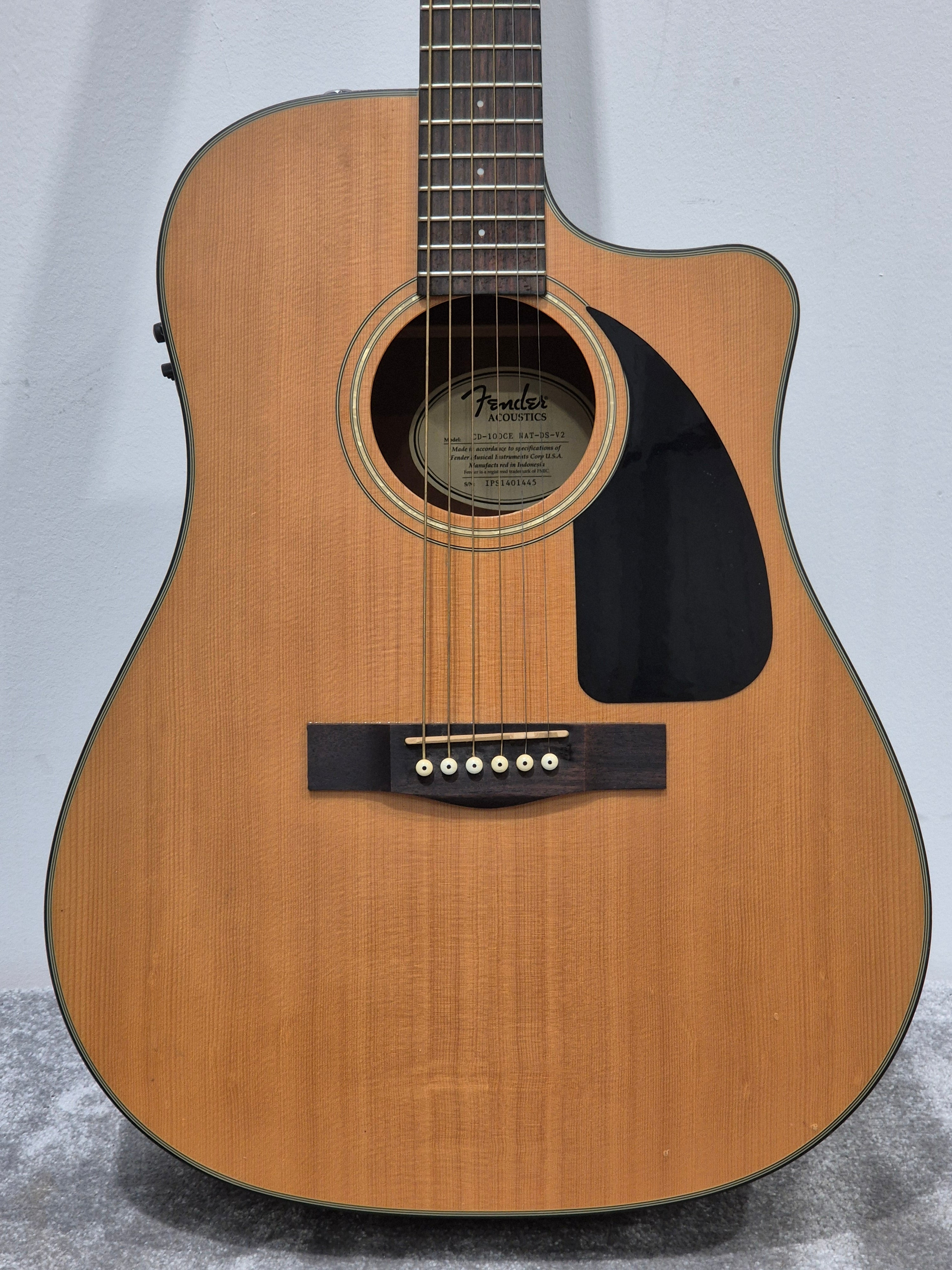 な*き様 Fender CD-100 NATアコースティックギター (純正ソフト Fender CD-100 Design Acoustic Guitar Natural | Guitar Center