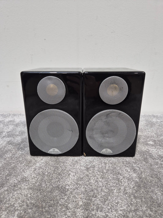 Pair of Monitor Audio Radius 90 Bookshelf Speakers – Good Condition – Fully Tested