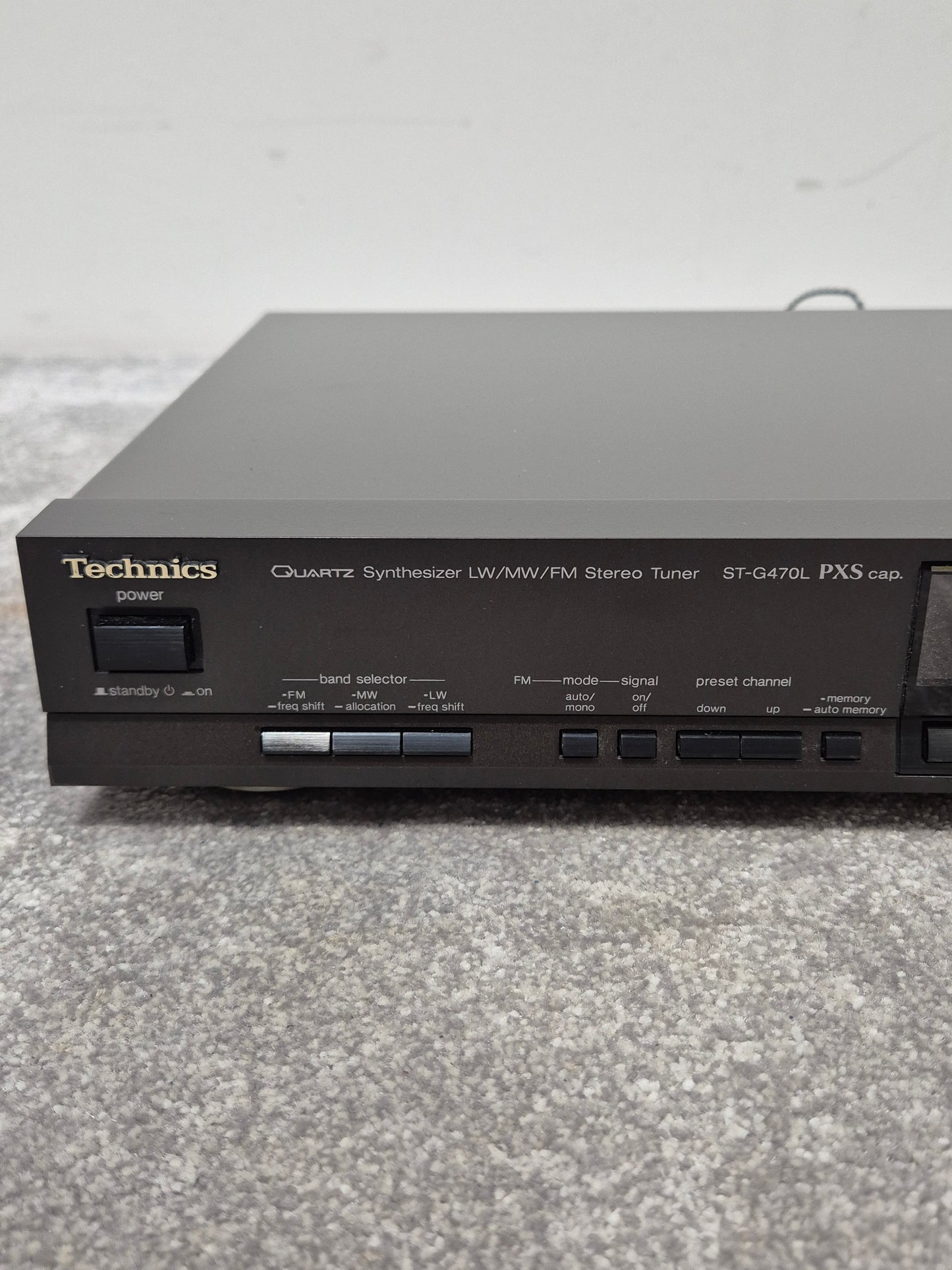 Technics ST-G470L - Vintage Radio Tuner w/ Original Box