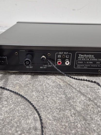 Technics ST-G470L - Vintage Radio Tuner w/ Original Box