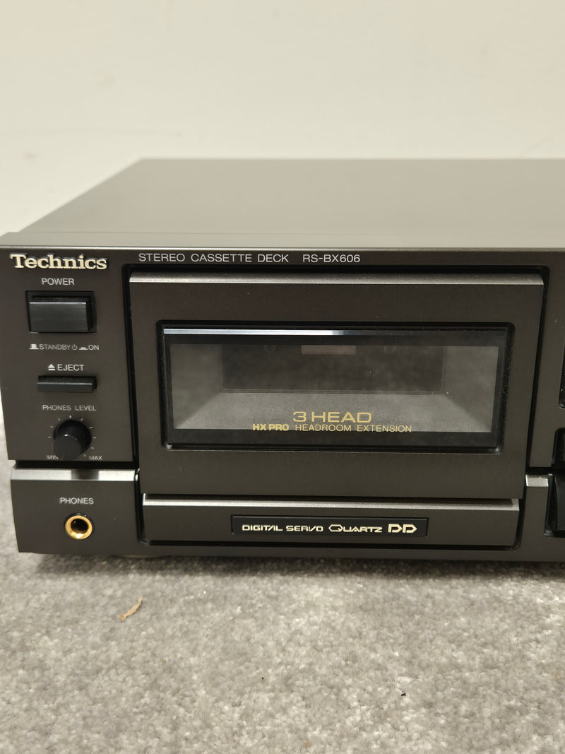 Technics RS-BX606 - Stereo Cassette Deck w/ Original Box - Image 3