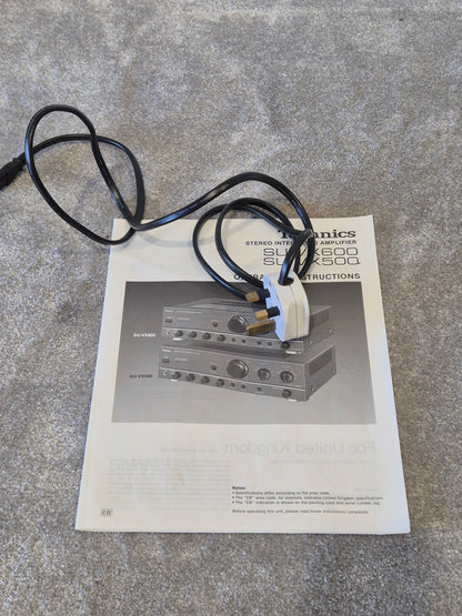 Technics SU-VX500 - 50-watt Stereo Integrated Amplifier - Excellent