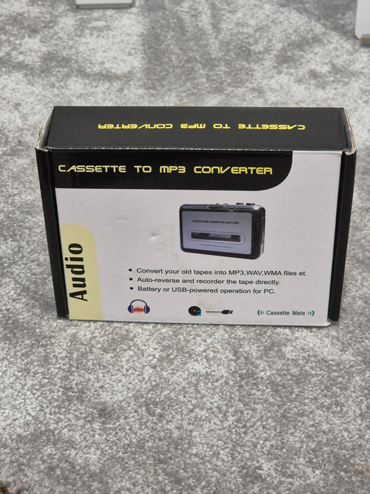 Super USB Audio Cassette to MP3 Converter (Open Box New)