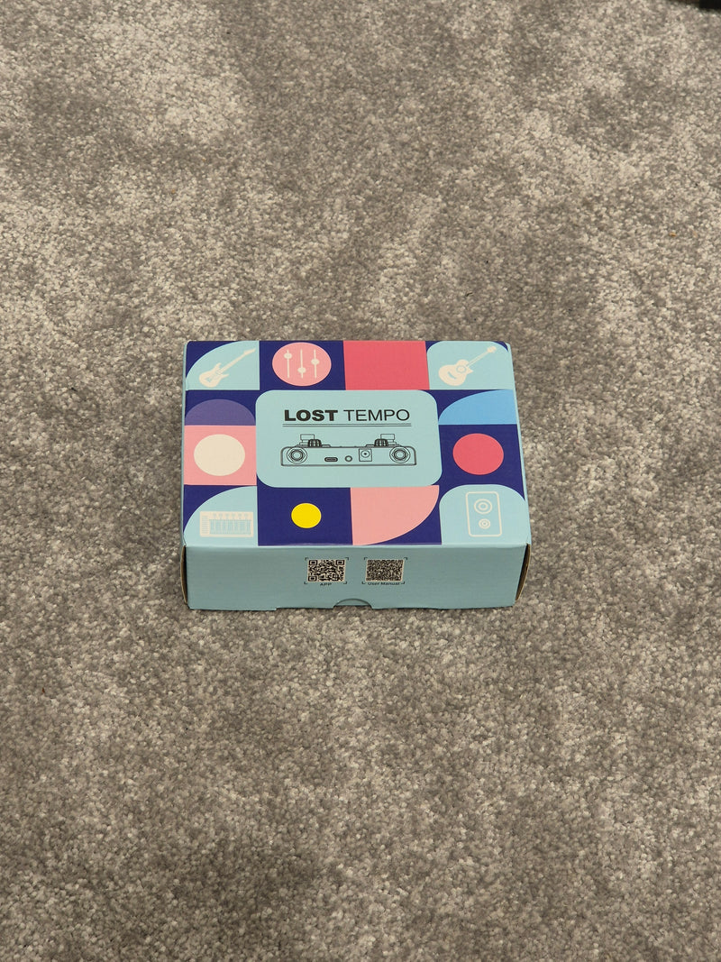 M-Vave Lost Tempo V2 - Versatile Drum Machine and Looper Pedal - Image 1