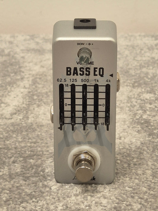 Amuzik Bass EQ Pedal - 5 Band - Precision Tone Control - Open Box New