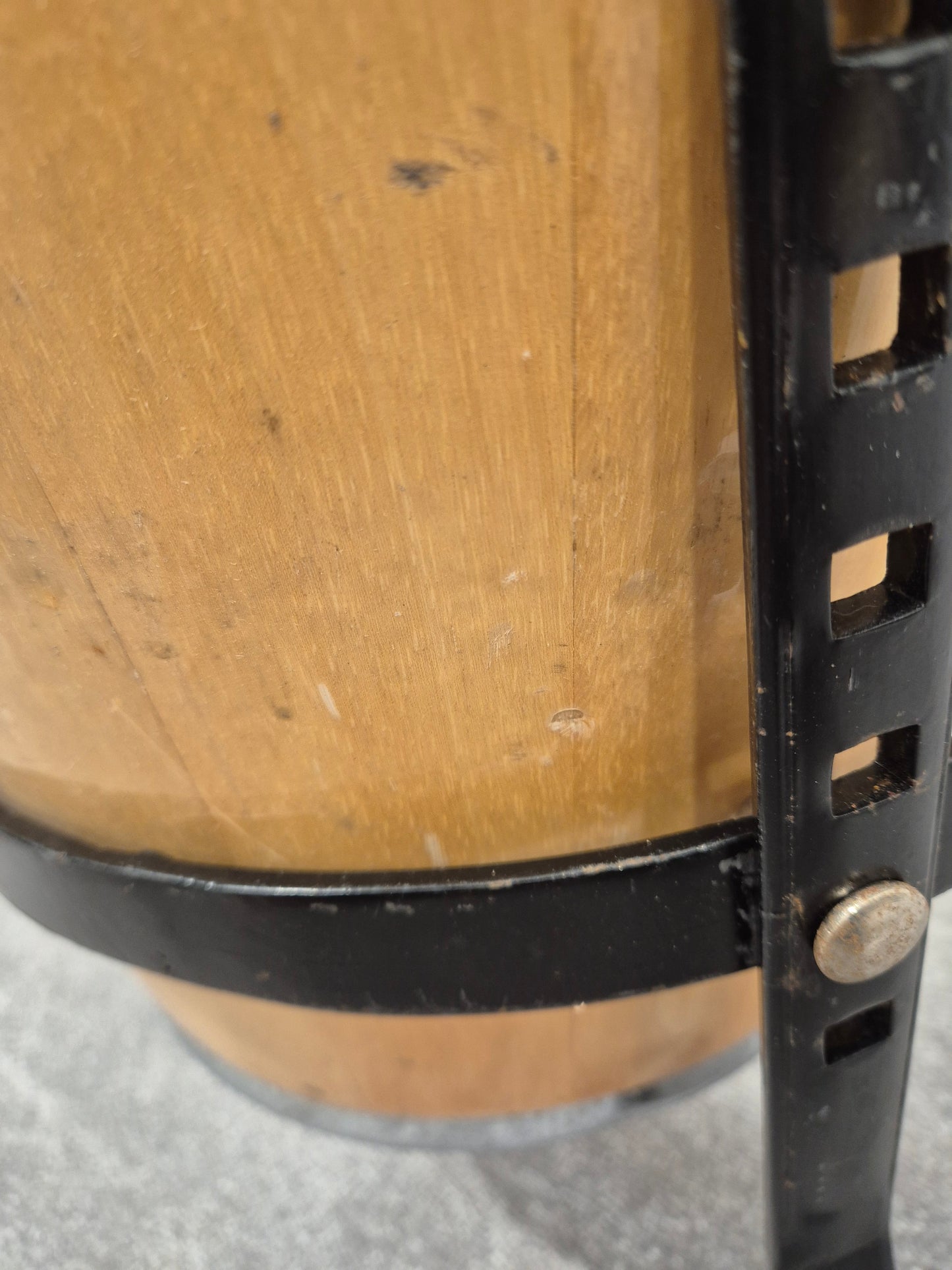 Natal Fuego Congas Natural - 12 and 13inch w/ Stands