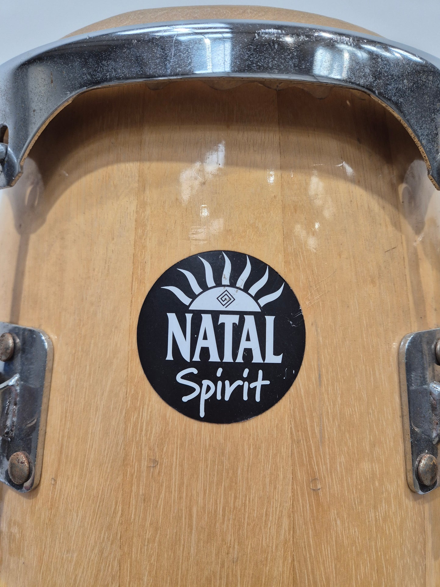 Natal Fuego Congas Natural - 12 and 13inch w/ Stands